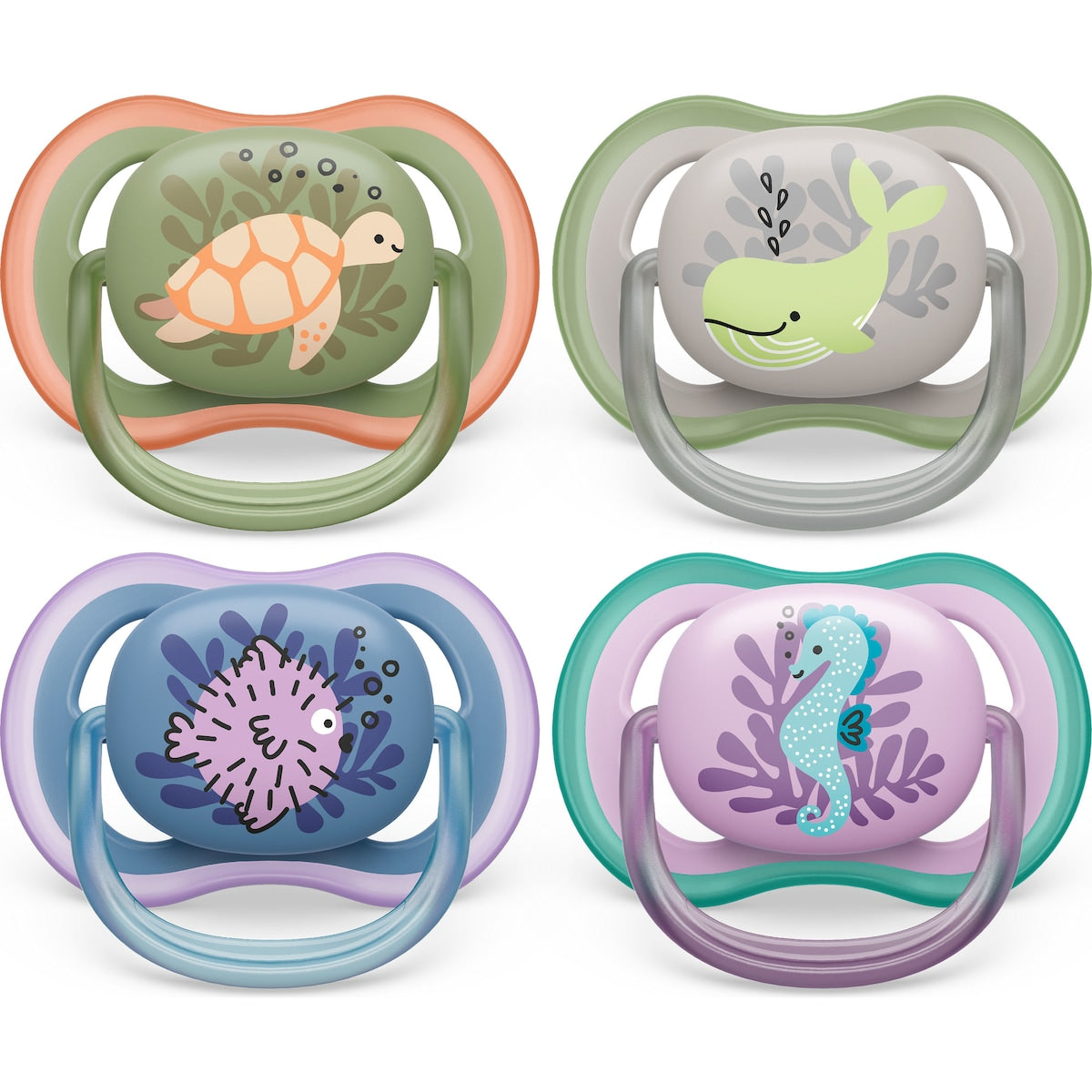 Philips Avent Ultra Air Soother 6-18m Assorted 2 Pack