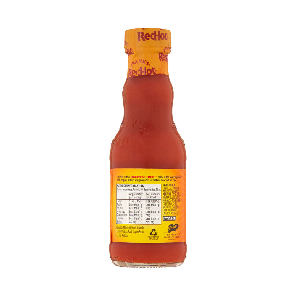 Frank's Redhot Wings Buffalo Sauce - 148mL