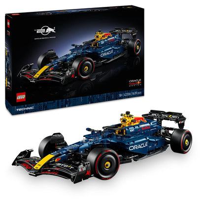 LEGO Technic Detailed F1 Car Model Kit 42206 Oracle Red Bull RB20 1639