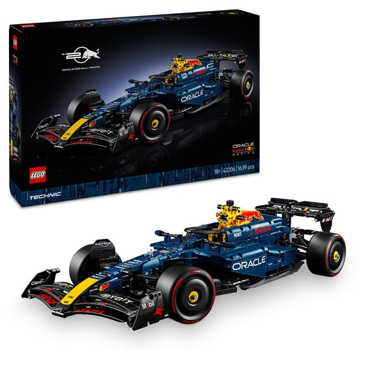 LEGO Technic Detailed F1 Car Model Kit 42206 Oracle Red Bull RB20 1639