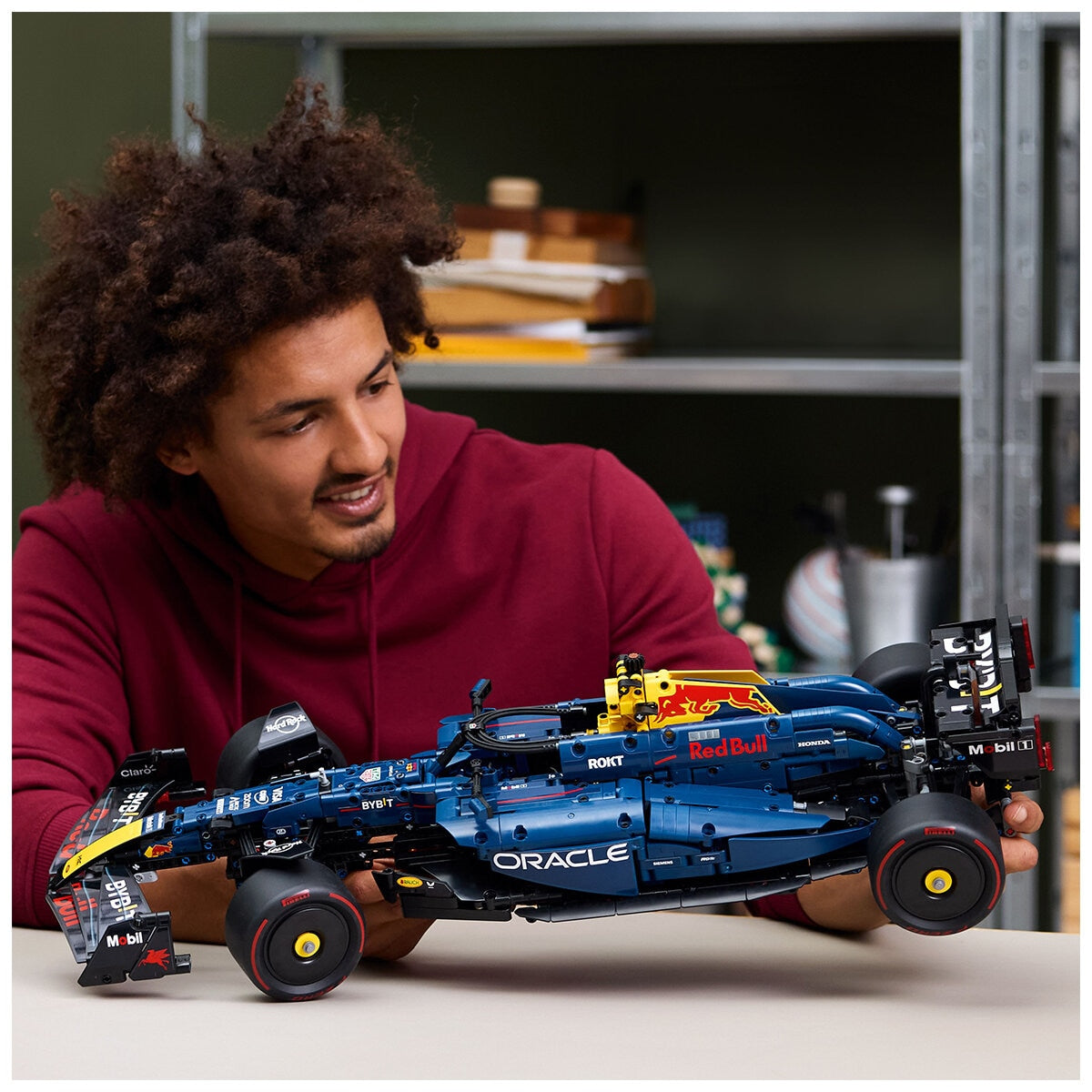 Lego Technic F1 Car Model Kit Oracle Red Bull RB20 1639 42206