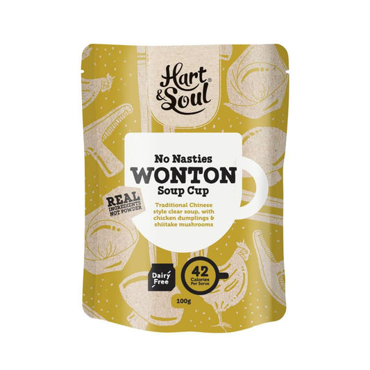 Hart & Soul Soup Wonton Cup - 100g