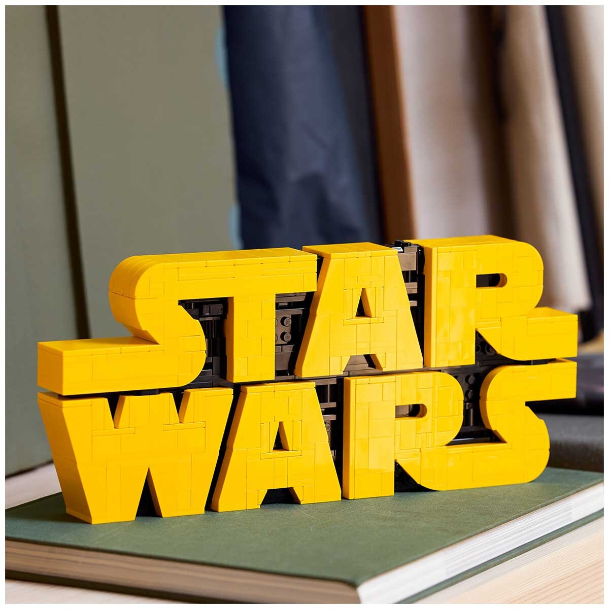LEGO Star Wars Brick-Built Star Wars Logo 75407 700-Piece Adult Display