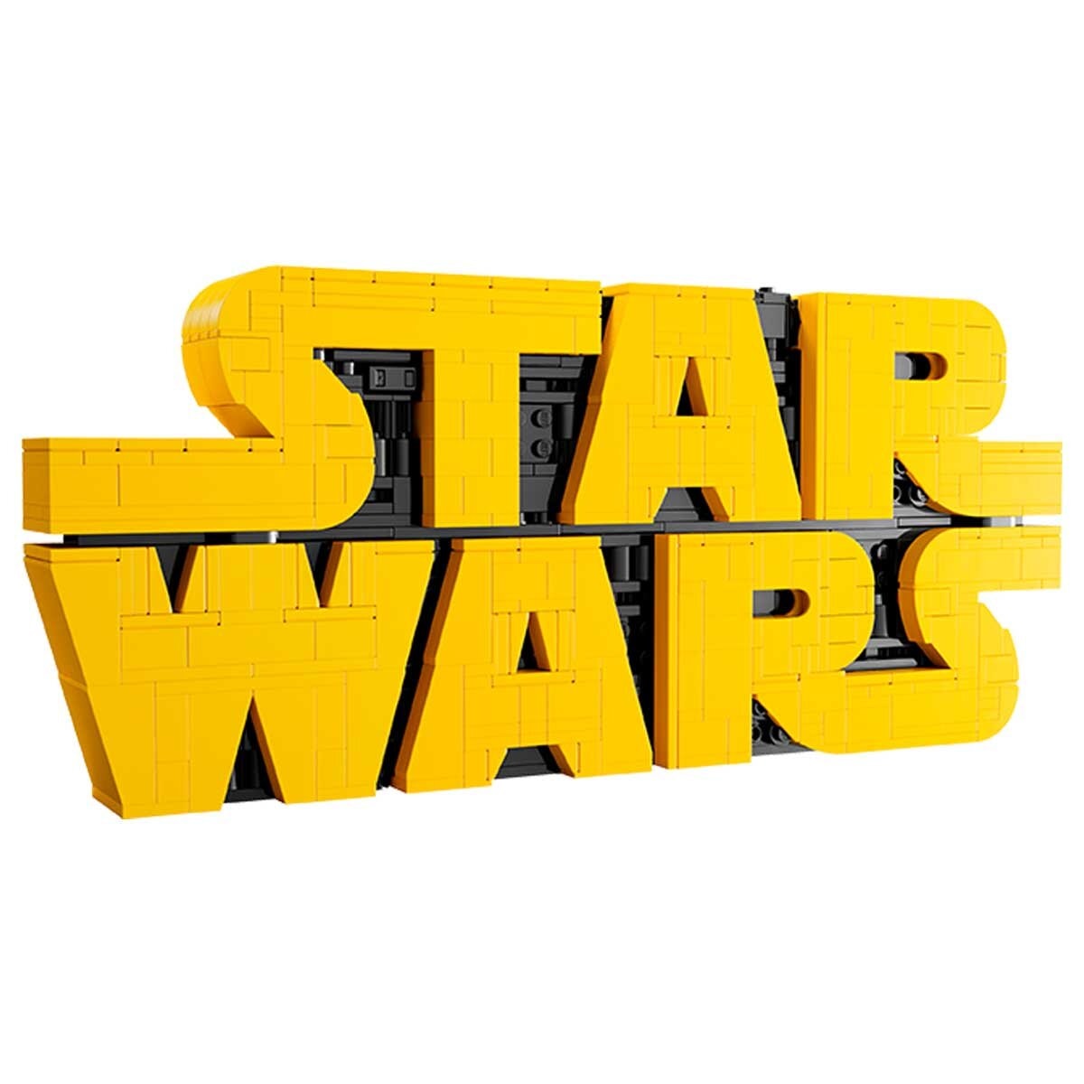 LEGO Star Wars Brick-Built Star Wars Logo 75407 700-Piece Adult Display