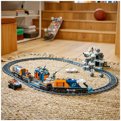 Lego City Explorers Arctic Polar Express Train Rc 60470 1517 Pieces