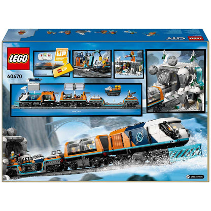 Lego City Explorers Arctic Polar Express Train Rc 60470 1517 Pieces