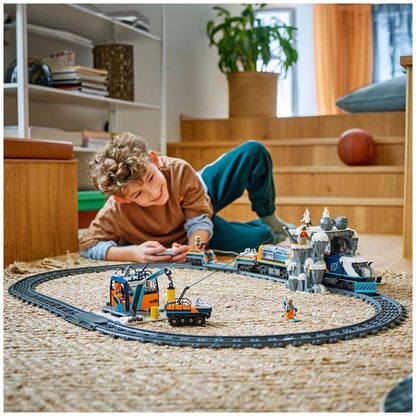Lego City Explorers Arctic Polar Express Train Rc 60470 1517 Pieces