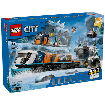 Lego City Explorers Arctic Polar Express Train Rc 60470 1517 Pieces