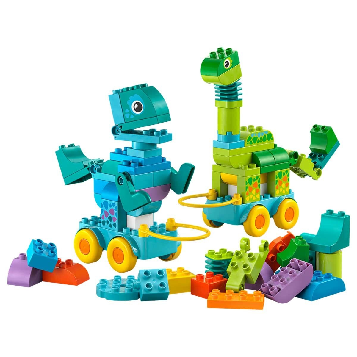 Lego Duplo 3-in-1 Dinosaurs on Wheels Age 3+ 10451 108 Pieces