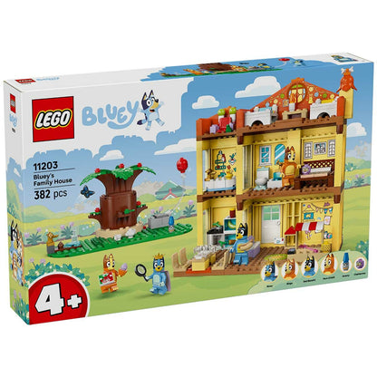 Lego Bluey's Family House Playset 382-Piece Modular Role Play Set 11203