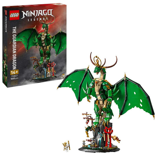 LEGO NINJAGO The Guardian Dragon 71847 1650-Piece Posable Display