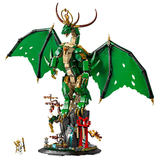 LEGO NINJAGO The Guardian Dragon 71847 1650-Piece Posable Display