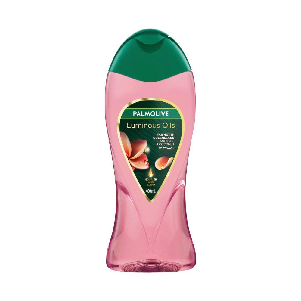 Palmolive Luminous Oils Shower Gel Frangipani & Coconut Body Wash - 400mL