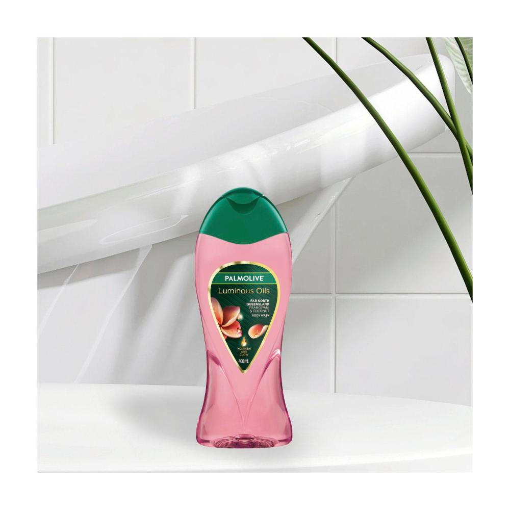 Palmolive Luminous Oils Shower Gel Frangipani & Coconut Body Wash - 400mL