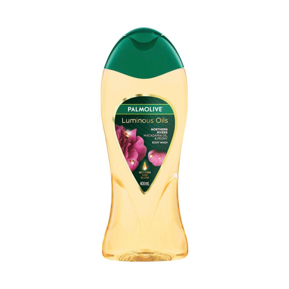 Palmolive Body Wash Luminous Oils Macadamia Oil & Peony - 400mL