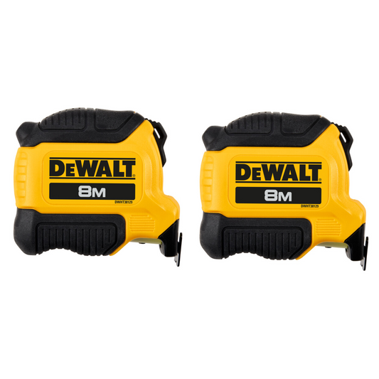 Dewalt Compact Tape - 8m - DWHT79326 - 3 Pack