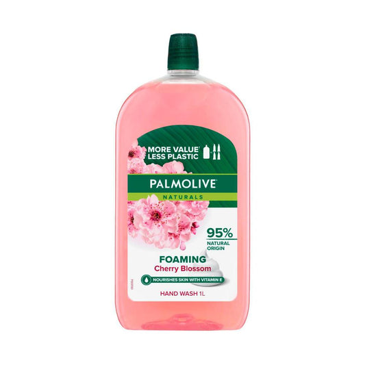 Palmolive Naturals Foaming Hand Wash Japanese Cherry Blossom Refill - 1L