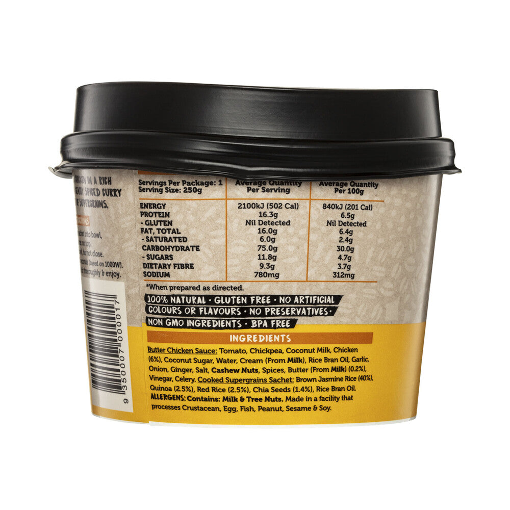 Hart & Soul Rice Supergrain Butter Chicken - 250g