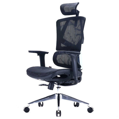Sihoo M90 Ergonomic Office Chair Adaptive Lumbar Black Breathable Mesh Swivel