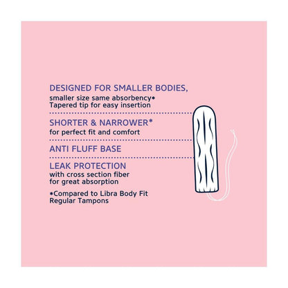 Libra Girl-teen Regular Tampons - 16 Pack