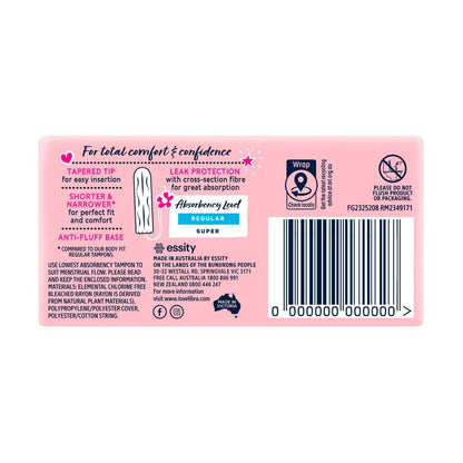 Libra Girl-teen Regular Tampons - 16 Pack