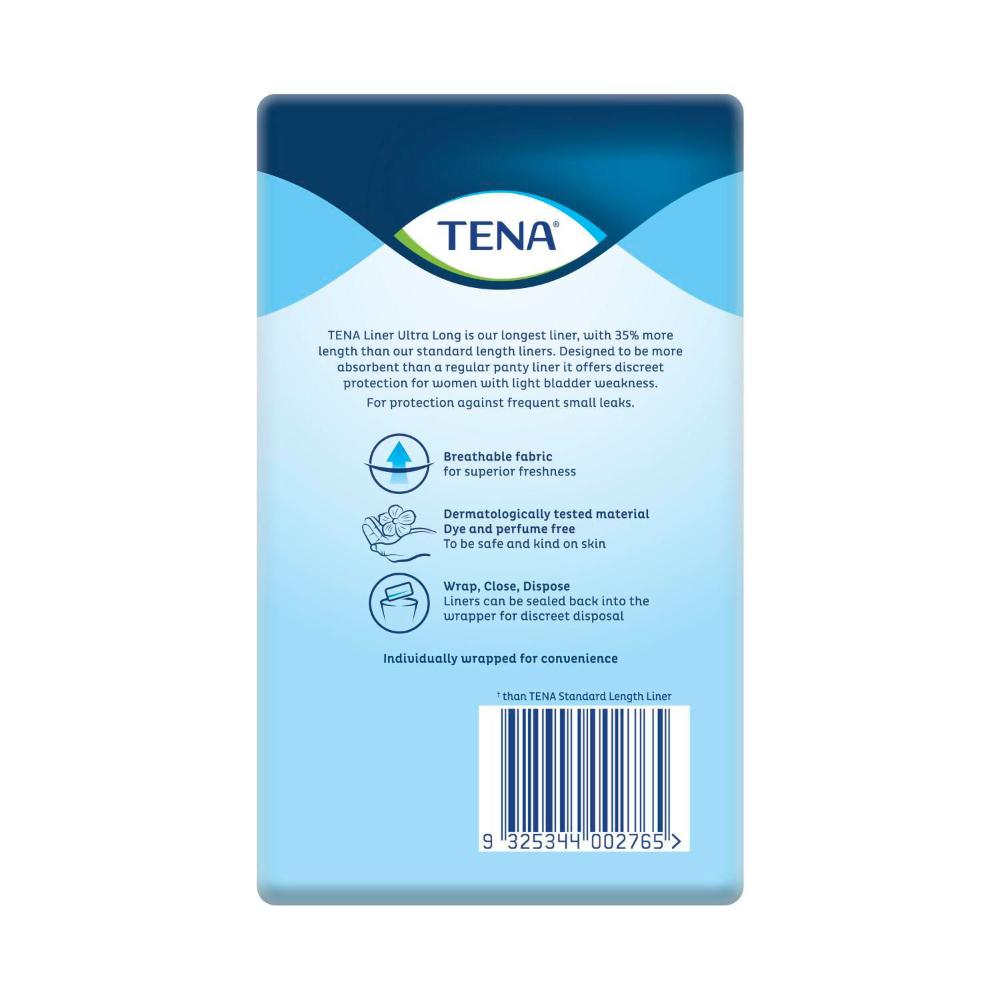 Tena Ultimate Coverage Ultra Long Incontinence Liners - 22 pack