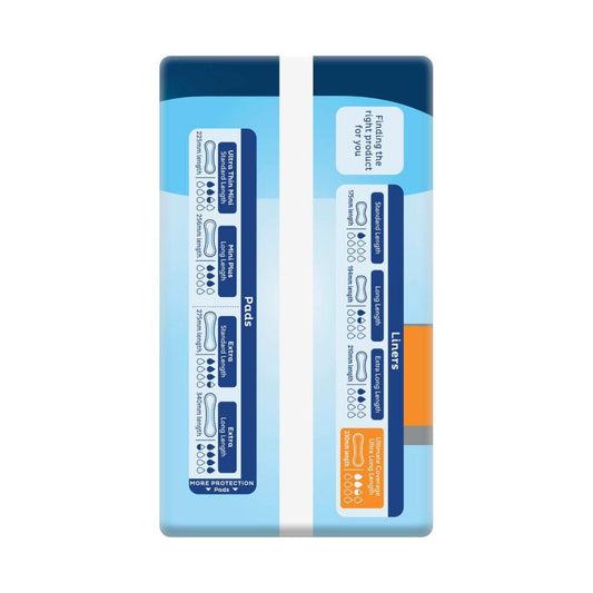 Tena Ultimate Coverage Ultra Long Incontinence Liners - 22 pack
