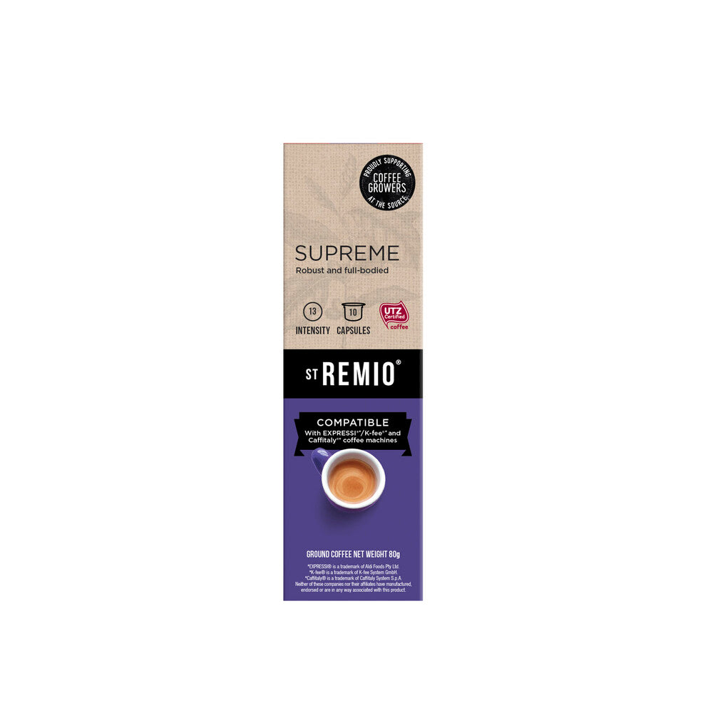St Remio Coffee Expressi/caffitaly Supreme Capsules - 10 Pack