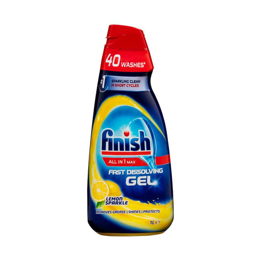 Finish All In 1 Max Dishwasher Gel Lemon - 1L
