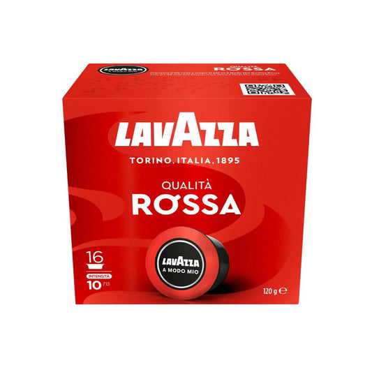 Lavazza Qualita Rossa A Modo Mio Coffee Pods - 16 pack
