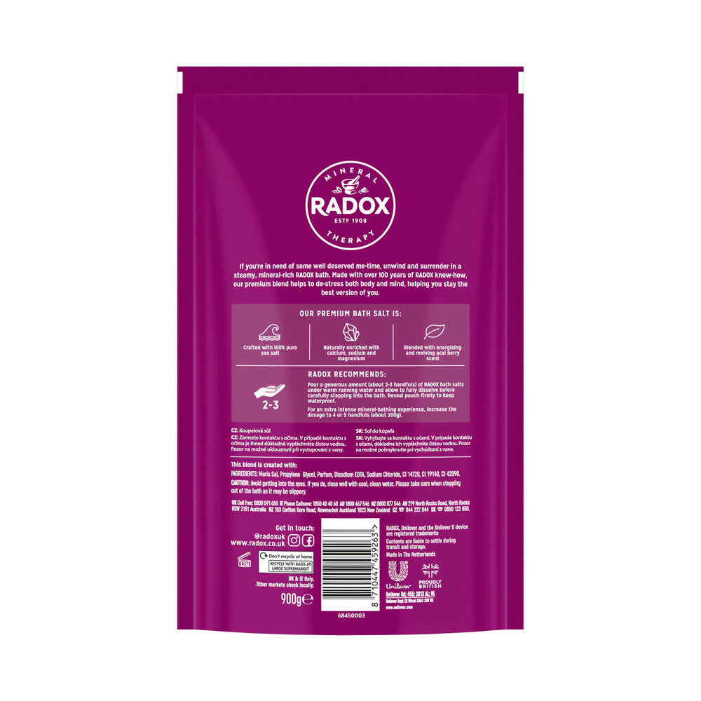 Radox Detoxed Bath Salts - 900g
