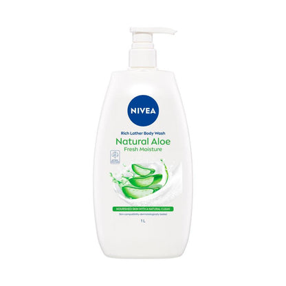 Nivea Shower Creme Aloe - 1L