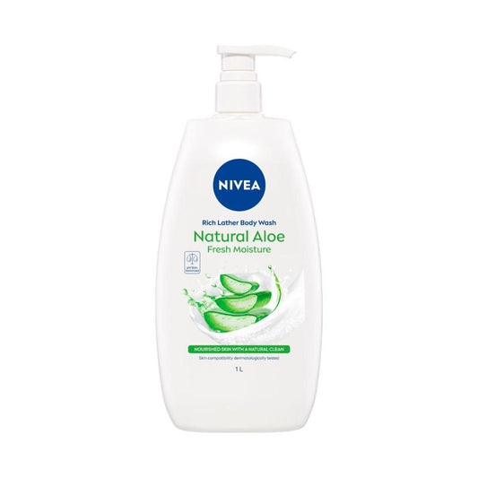 Nivea Shower Creme Aloe - 1L