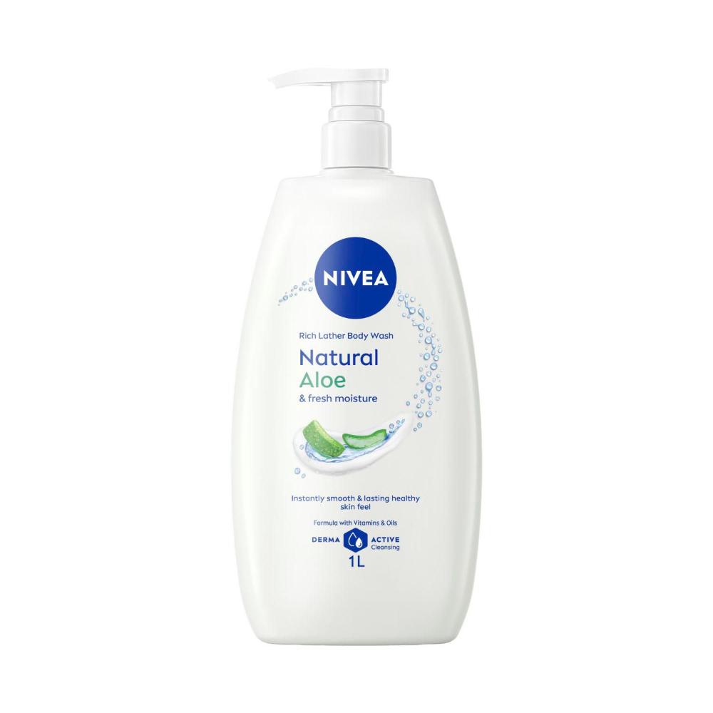 Nivea Shower Body Wash Aloe - 1L