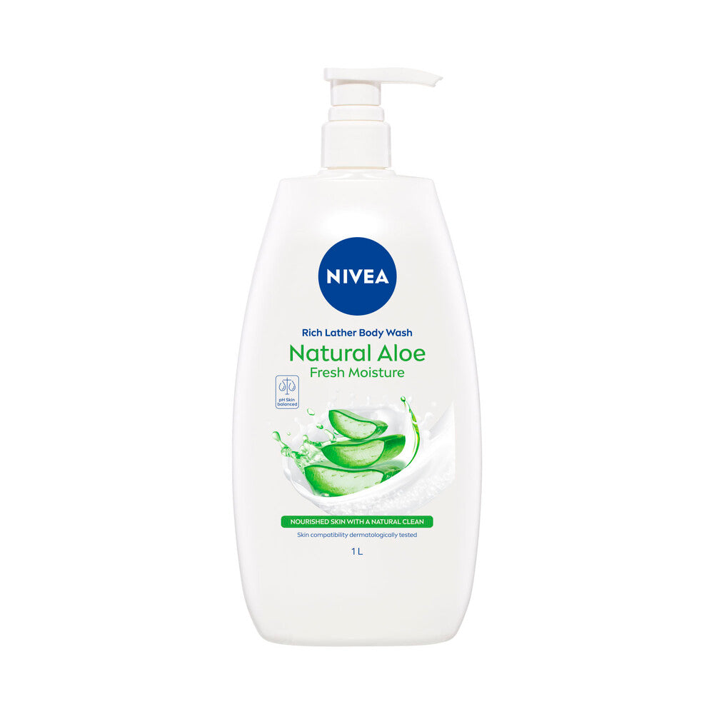 Nivea Shower Creme Aloe - 1L