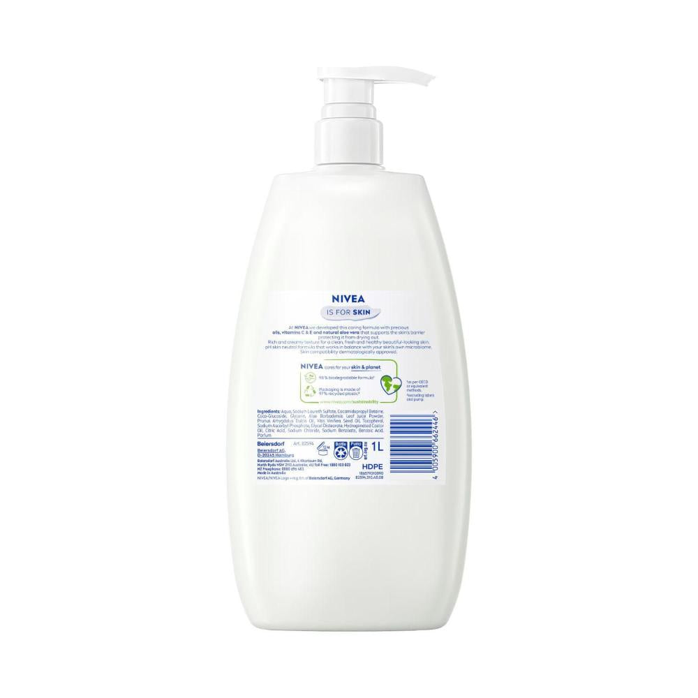 Nivea Shower Body Wash Aloe - 1L