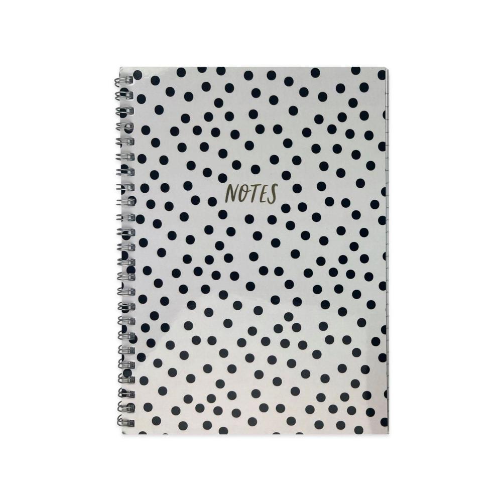 Fashion A5 Spiral Notebook 140 Pages - 1 pack
