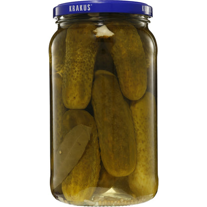 Krakus European Foods Pickled Dill Cucumbers 850g
