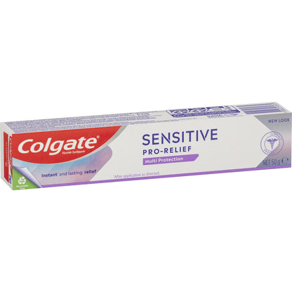 Colgate Sensitive Pro Relief Travel Toothpaste Multi Protection 50g