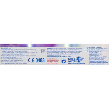 Colgate Sensitive Pro Relief Travel Toothpaste Multi Protection 50g