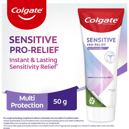 Colgate Sensitive Pro Relief Travel Toothpaste Multi Protection 50g