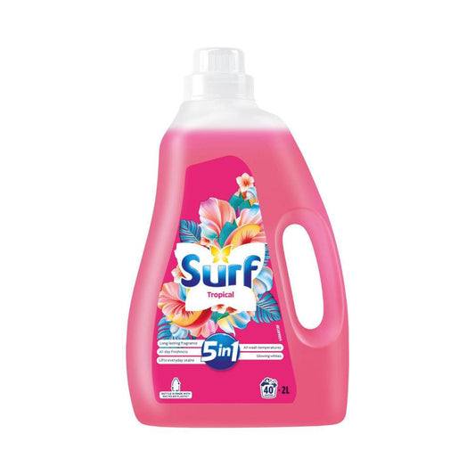 Surf Laundry Liquid Detergent Tropical 40 Washes - 2L
