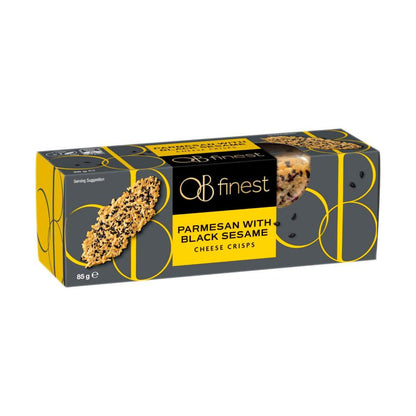 OB Finest Parmesan Crisps With Black Sesame - 85g