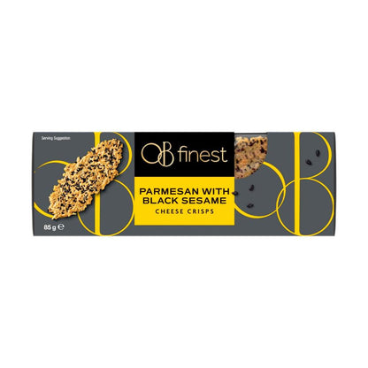 OB Finest Parmesan Crisps With Black Sesame - 85g