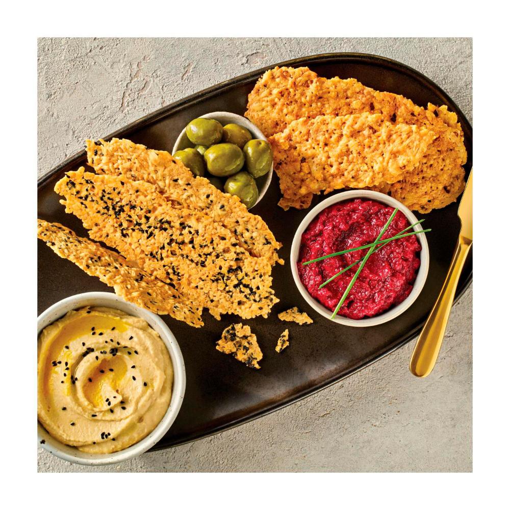 OB Finest Parmesan Crisps With Black Sesame - 85g