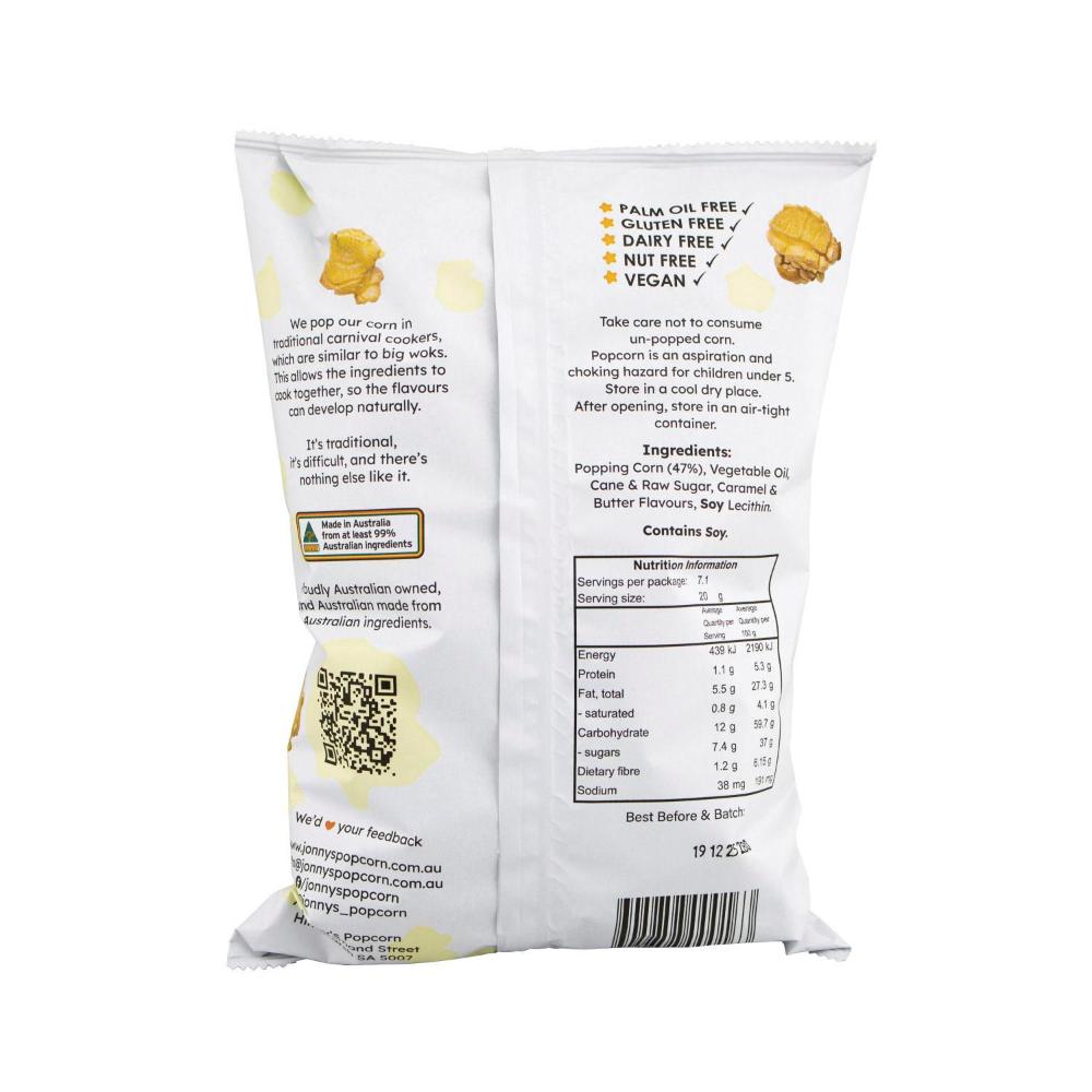 Jonny's Caramel Popcorn Delights - 142g