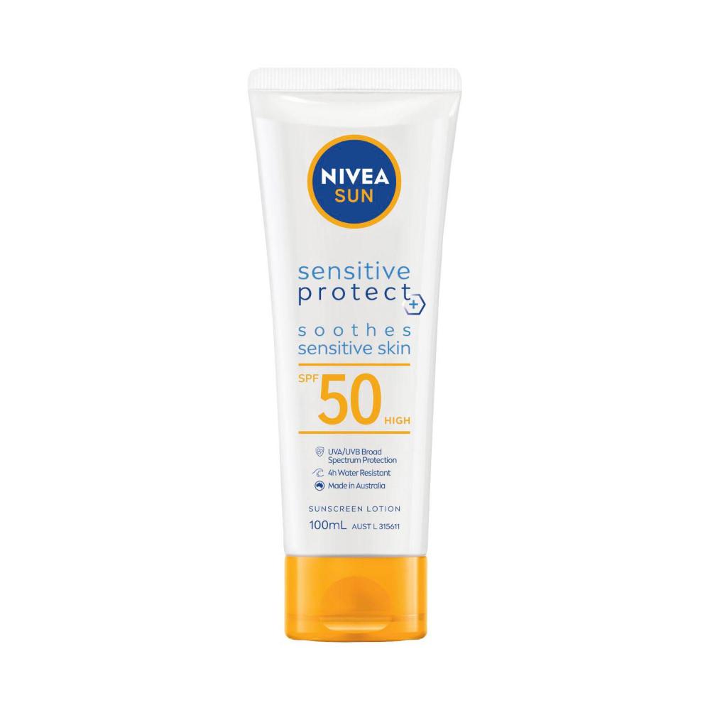Nivea Sun Sensitive Protect SPF 50 Sunscreen Lotion - 100mL