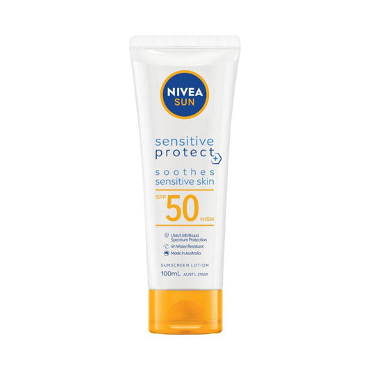 Nivea Sun Sensitive Protect SPF 50 Sunscreen Lotion - 100mL