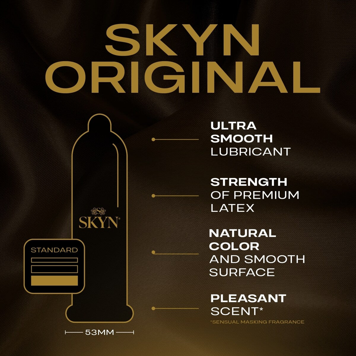 SKYN Original Natural Feeling Non-Latex Condoms 10 pack