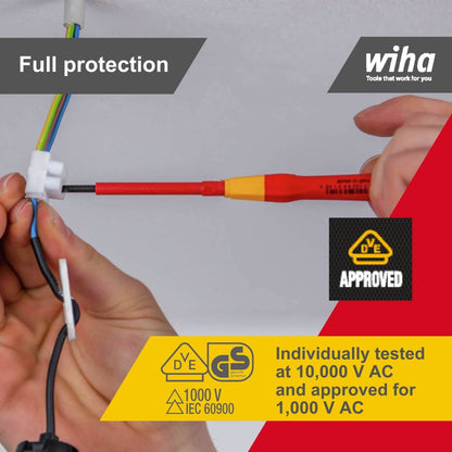 Wiha Precision Screwdriver - 2.0 x 50mm - Insulated